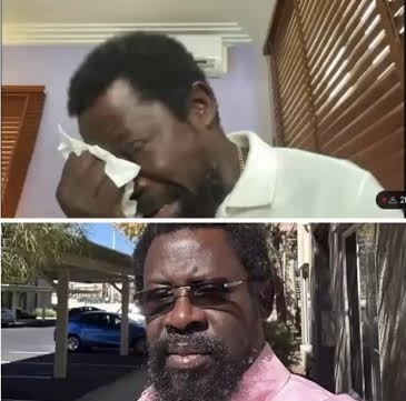 Dele Farotimi in tears